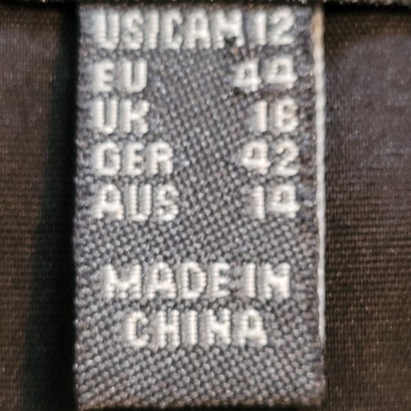 Stunning Adrianna Papell Dress Size 12 Like New - Picture 5 of 12